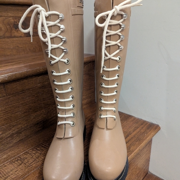 Ilse Jacobsen Hornbaek RUB15 Rubber Boots Long, color otter Size 37 - Picture 9 of 17